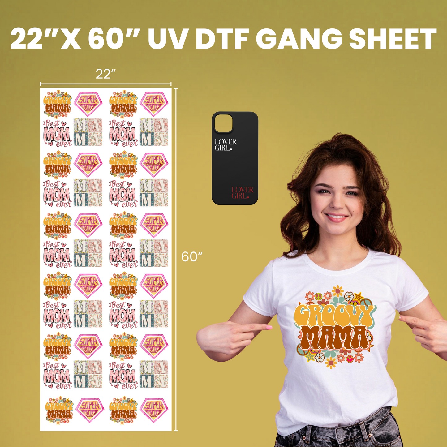 UV DTF Gang Sheet (Upload Your Own File)