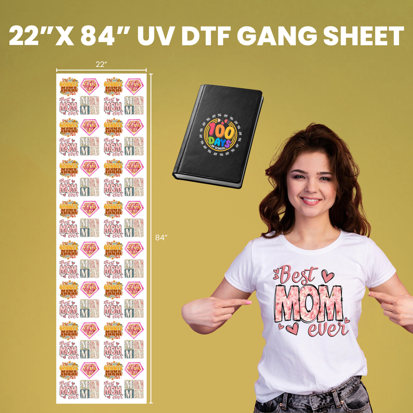 UV DTF Gang Sheet (Upload Your Own File)