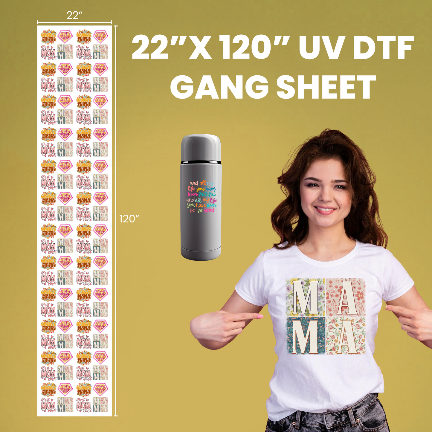 UV DTF Gang Sheet (Upload Your Own File)
