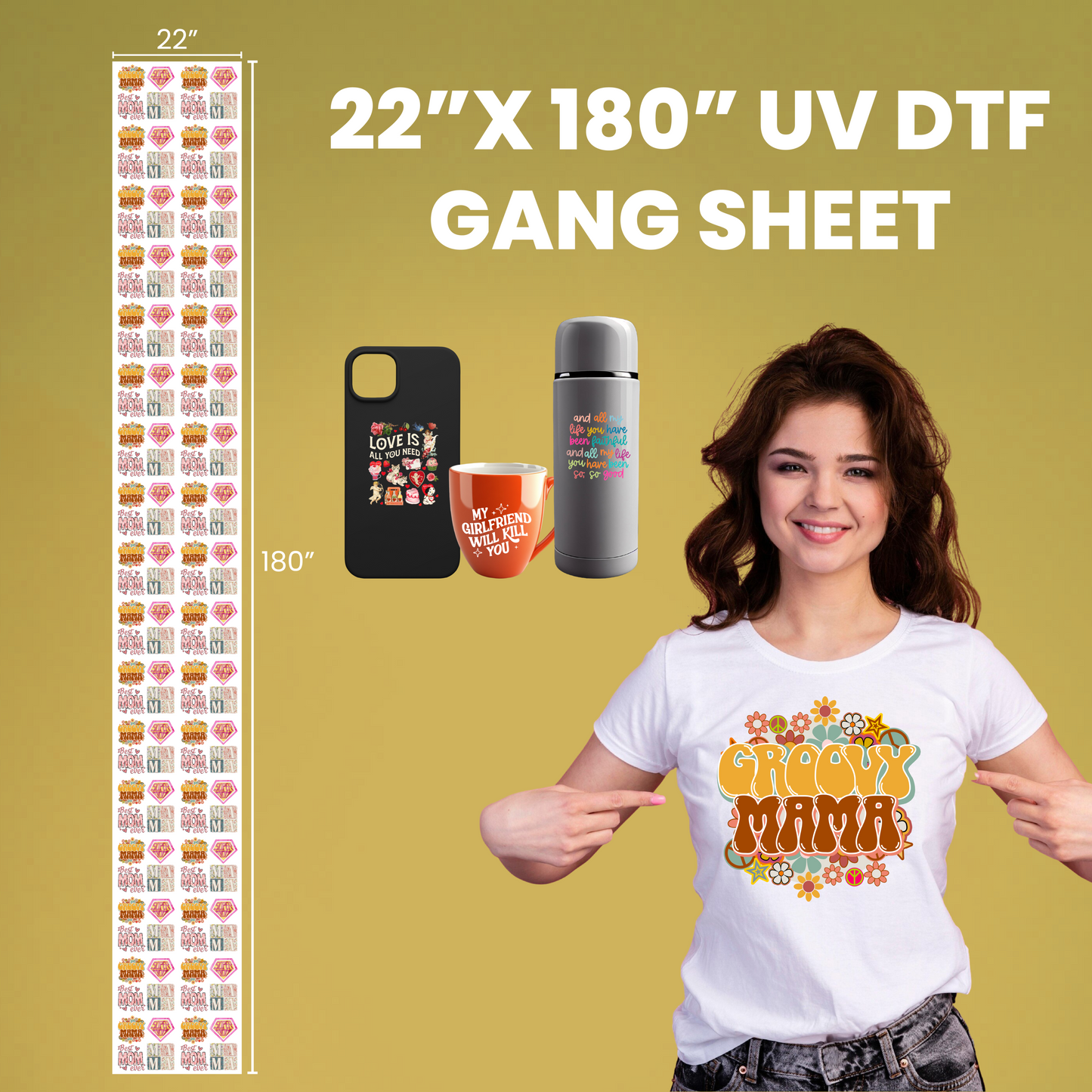UV DTF Gang Sheet (Upload Your Own File)