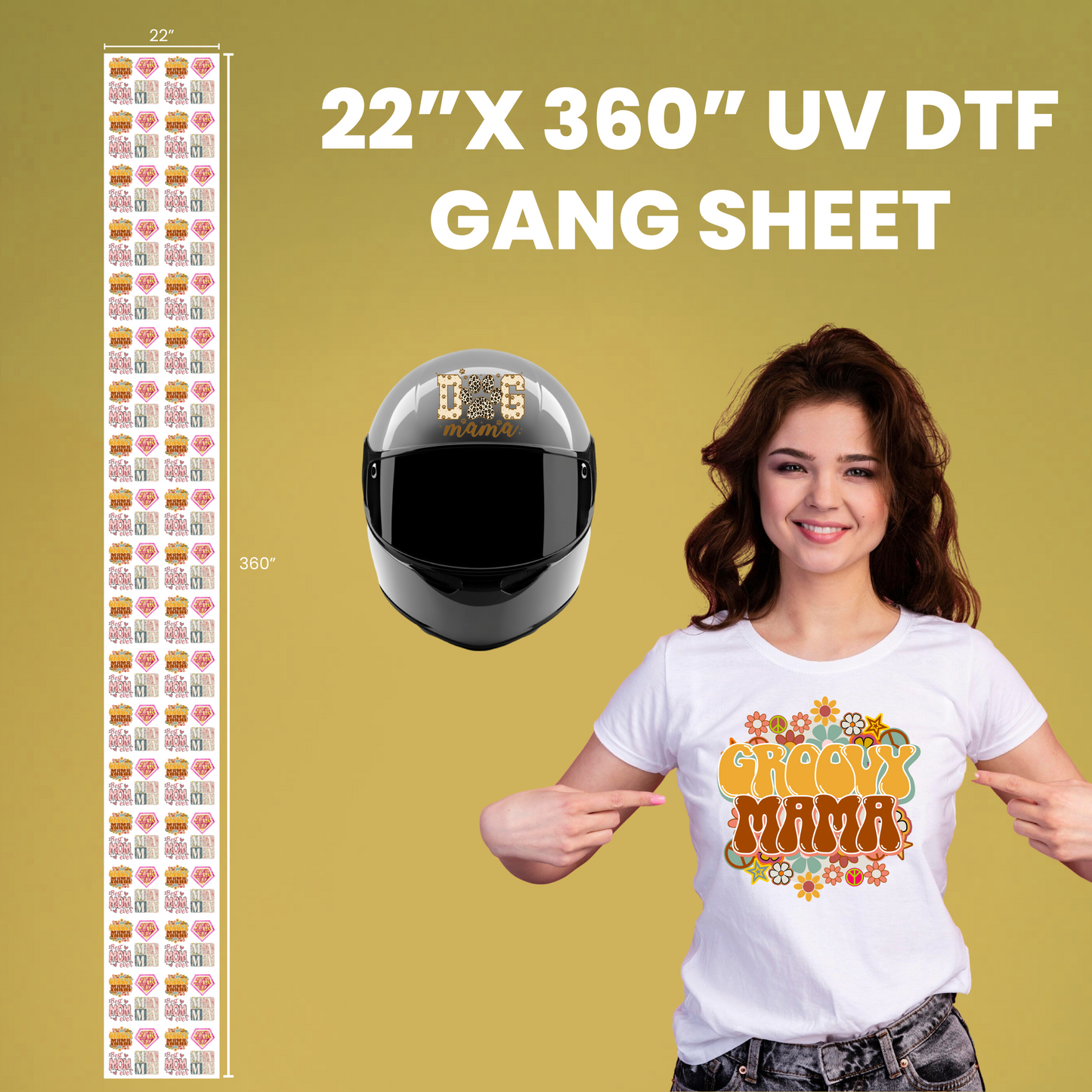 UV DTF Gang Sheet (Upload Your Own File)