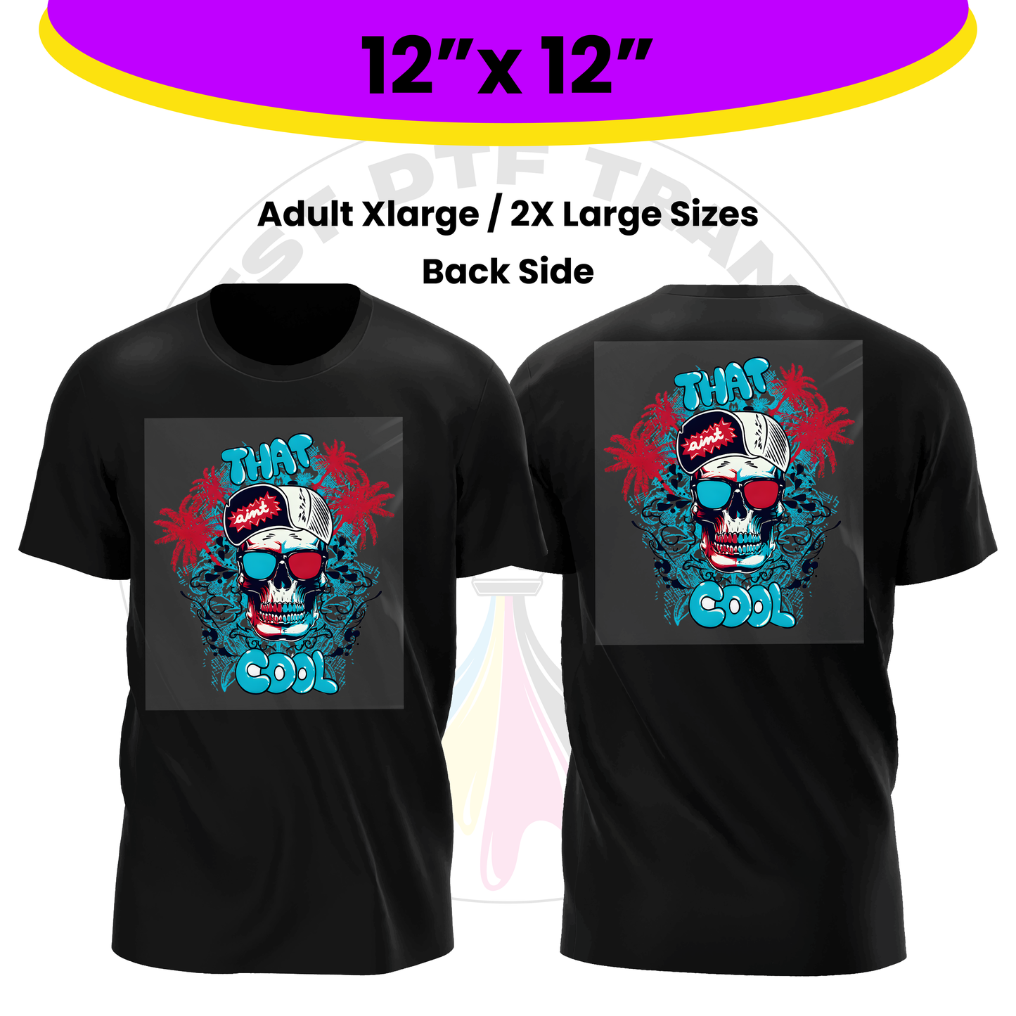 Custom DTF Transfers By Size