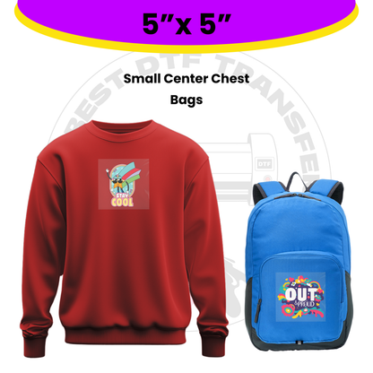 Custom DTF Transfers By Size