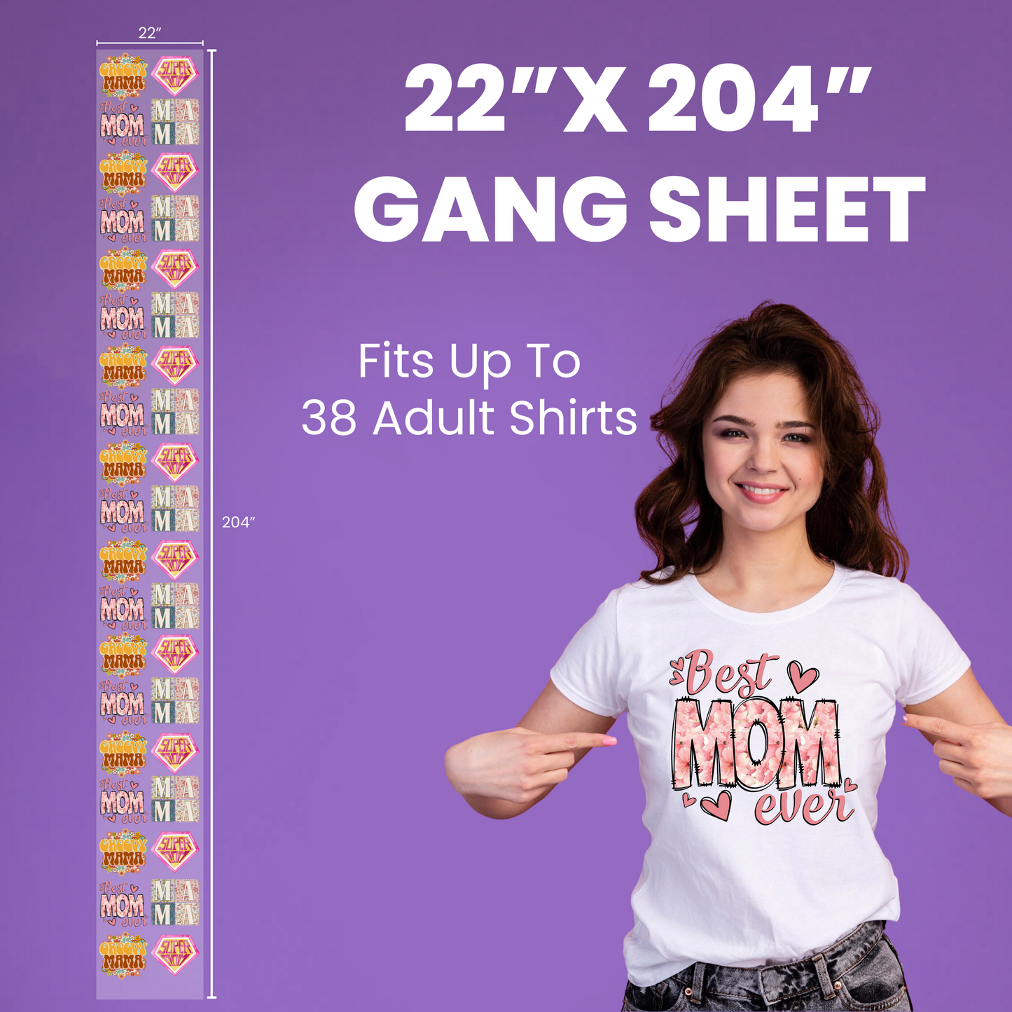 DTF Gang Sheet (Upload Your Own File)