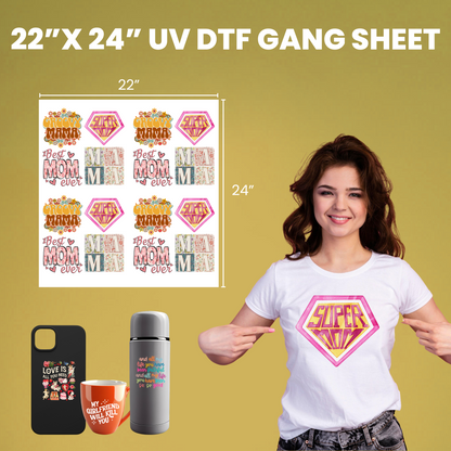 UV DTF Gang Sheet (Upload Your Own File)